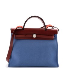 Hermes Herbag Zip Leather and