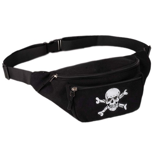 Bauchtasche pirat schwarz - bauchtasche,