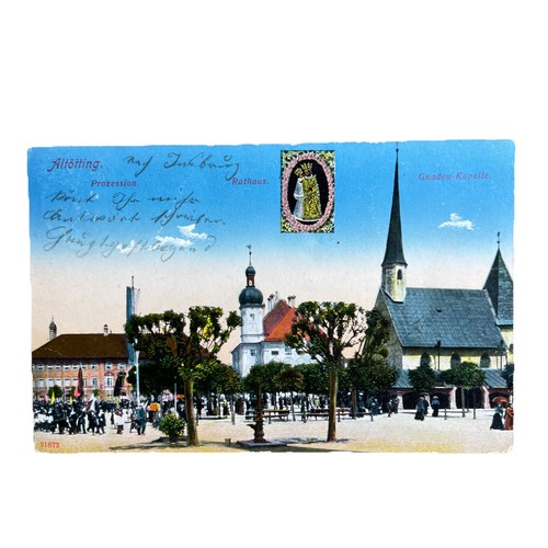 Postkarte altötting - postkarte, ak
