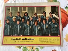 Mannschaftsfoto DDR Frauen Nationalmannschaft Weltmeister 1979 Gebraucht
