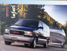 1999 GMC Safari Kanada Prospekt Brochure, 22 Seiten