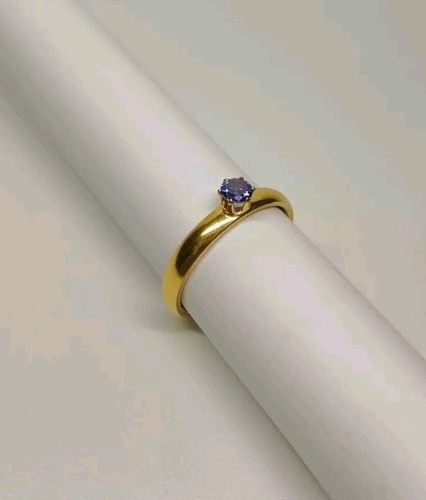 Ring edelstahl strass - strass,, gold