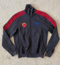 Adidas Originals Firebird  OG TT  Trainingsjacke Barcelona schwarz rot Gr. S 