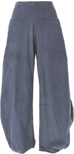 Weite boho cord pluderhose - cord,