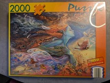 Puzzle 2000 Teile mit Conserver Frau Fantasy Vogel Freiheit Josephine Wall OVP