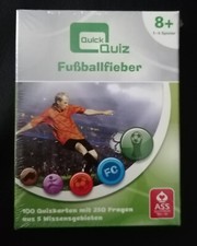 Fußballfieber Quick Quiz 250 Fragen aus 5 Gebieten ab 8 Jahre/ASS Altenburg NEU