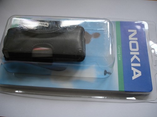 Original nokia leder tasche - nokia,