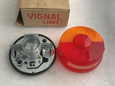 Oldtimer Traktor Baumaschine Anhänger Rücklicht Rückleuchte Vignal CJ66E Neu NOS
