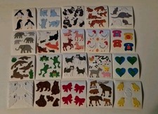 Sandylion Sticker : 25 Stoff Abrisse!...Set: B10