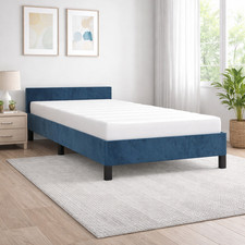 Samt Bettgestell 80x200 cm