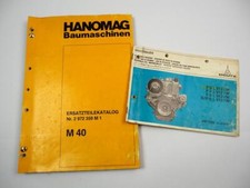 Hanomag M40 Mobilbagger Deutz