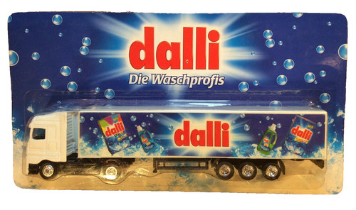 Werbetruck lkw actros dalli - werbetruck,