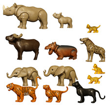 Playmobil Wildtiere zur Auswahl Safari Zoo Afrika Asien Australien Wildlife Tier