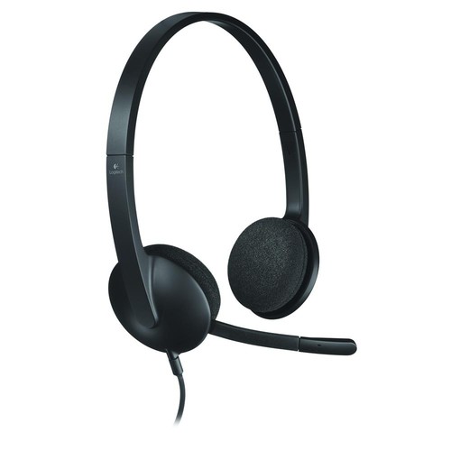 Logitech h340 stereo headset - logitech,