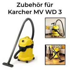 Karcher WD3 MV3 Zubehör Set – Schlauch Rohr Düse Filter Beutel Ersatzteile