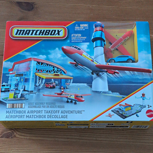 Matchbox airport takeoff - airport,