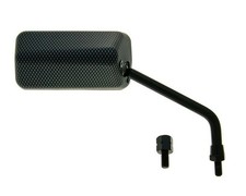 Spiegel F1 rechts Carbon matt