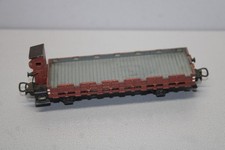 Märklin 2-Achser Niederbordwagen mit Bremserhaus Guss Spur H0 #M228