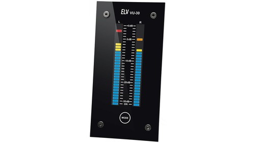 Elv bausatz meter - vu-meter, mit