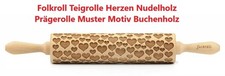 Folkroll Teigrolle Herzen