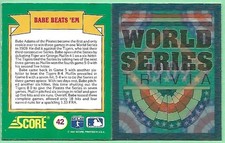 1991 Score Magic Motion Trivia