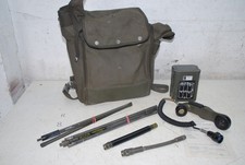 Rucksack + 2x Antenne + Handapparat etc. für altes Bundeswehr Funkgerät SEM 35 