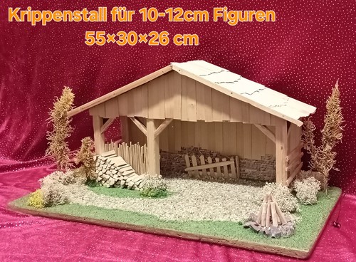 Krippenstall holz - krippenstall,,