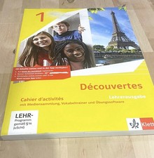 Decouvertes 1. 2020 Lösungen Cahier. Lehrerausgabe + Zusatzmaterialien Paket