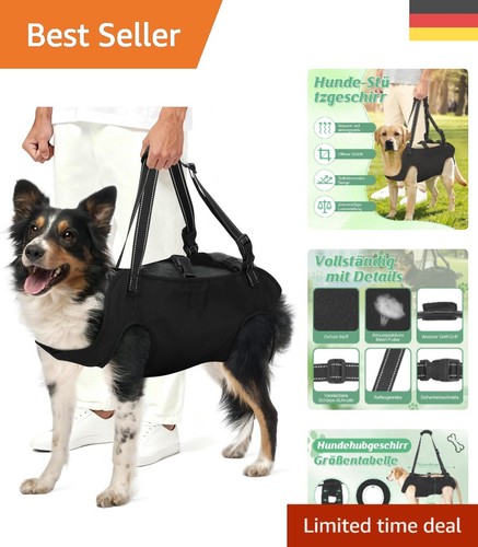 Hunde tragehilfe mit - hunde-tragehilfe, l