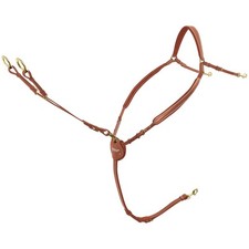 PASSIER Marcus Ehning Vorderzeug teak (Messing-Beschläge) Größe Pony