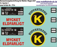 H0-Restaurierungs-Decals für
