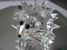 SWAROWSKI-Figur großer Igel, ca. 7 x 7 cm Vitrinenstück (TOP - Zustand!)