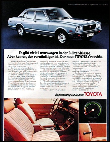 Toyota cressida originale - ,
