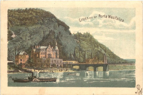 Gruss aus der porta westfalica - der,