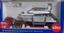 SIKU Schwertransport mit Yacht  Art . -Nr. 1849 NEU in OVP - 1:87