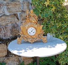 feuervergoldete Bronze Kamin