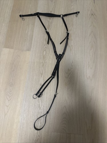 Martingal leder schwarz für - leder,