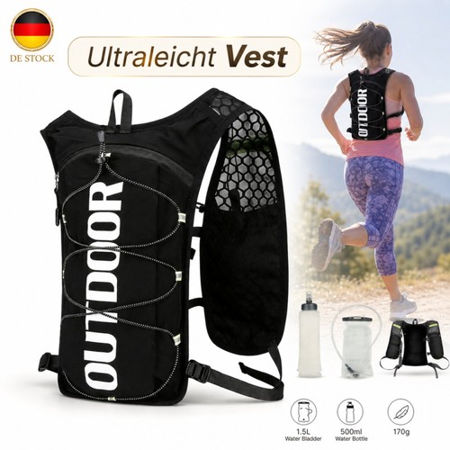 Laufweste mit trinksystem - mit,