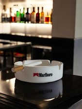 Marlboro Aschenbecher Weiß