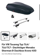 Für VW Tuareg, Renault Kadjar. Typ 7LA/7L6/7L7 - Menabo ShermanDachbox Krono 400
