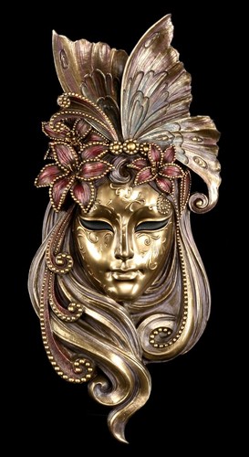 Venezianische maske liliana - -,