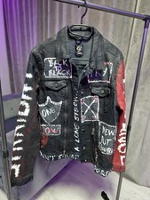 Cipo Baxx Jeansjacke Mit Nieten Gr. XL