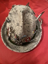 Tirolerhut mit 34 Schönen Hutnadeln Filzhut