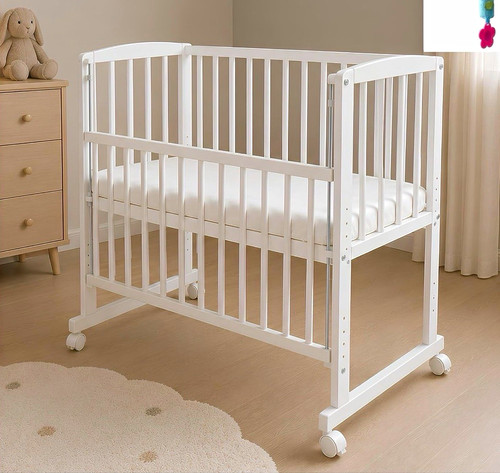 Fillikid babybett weiß mit - weiß,