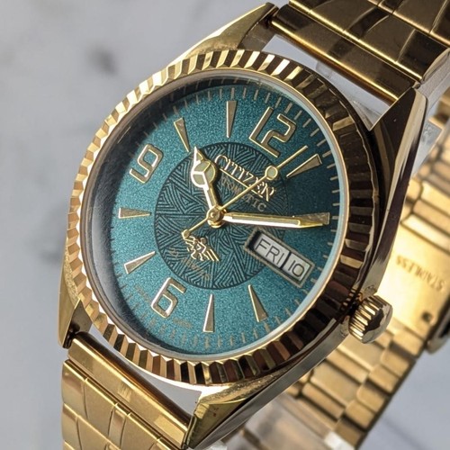 Citizen green dial automatic - citizen,