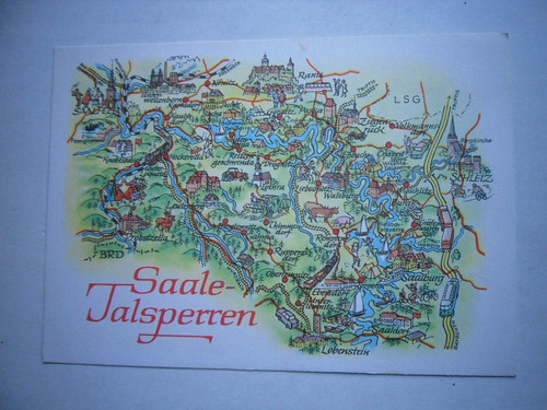 Saale talsperren bucha - ak,