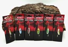 DAM Effzett Nature 3D FZ Spinner 4g Barsch Hecht Rotauge Rotfeder Forelle NEW