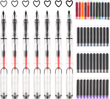 7 Stück Kalligraphie Füller Set,Kaligraphiestifte Set Anfänger Mit 42 