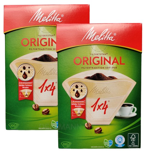 Melitta filtertüten 1x4 - melitta,
