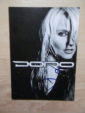 Doro Pesch Autogramm signed